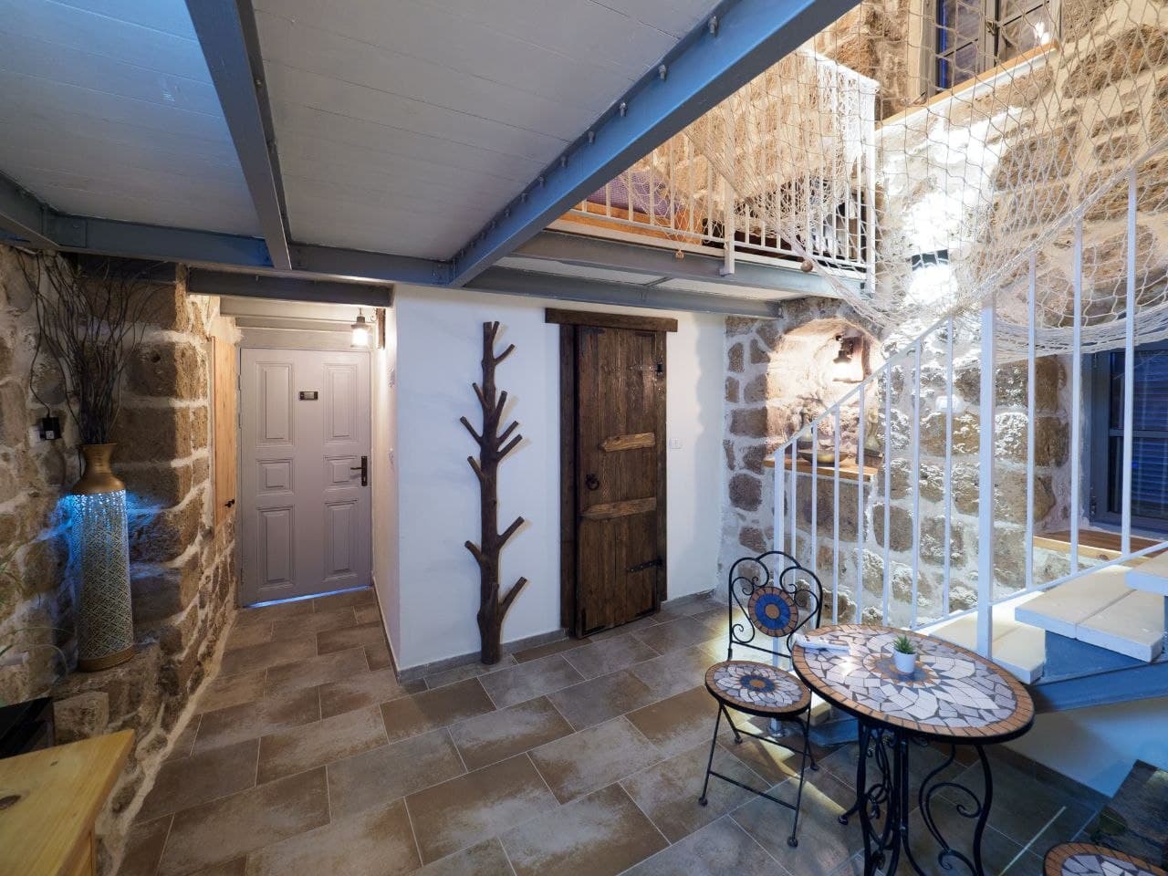 Vaulted Stone Duplex — Old Acre — 7