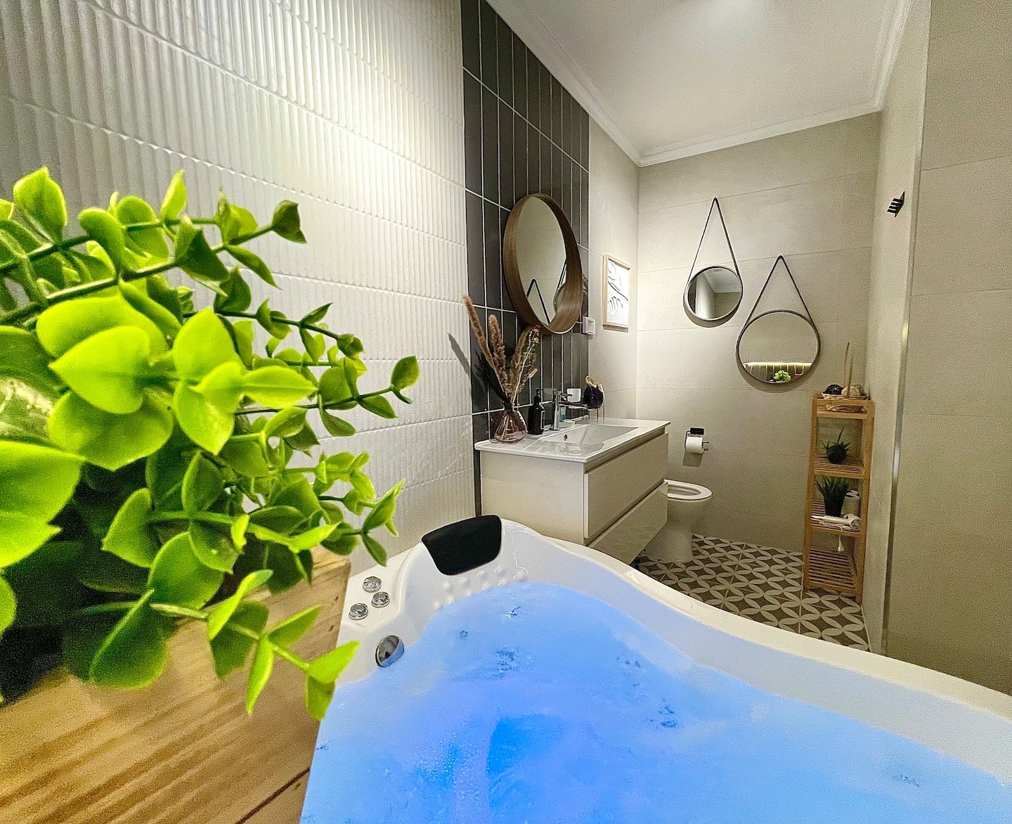 Designer Jacuzzi Apartment