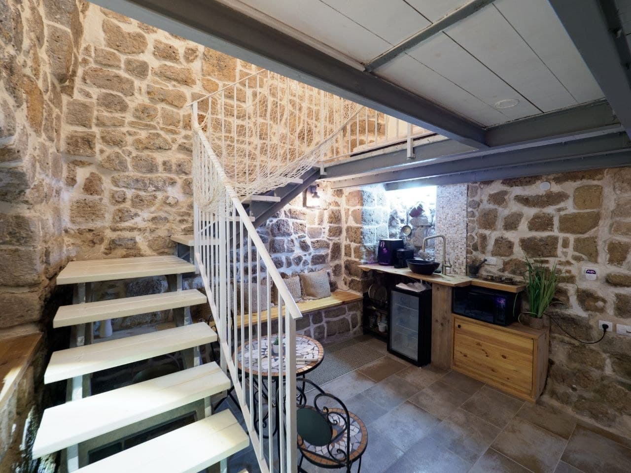 Vaulted Stone Duplex — Old Acre